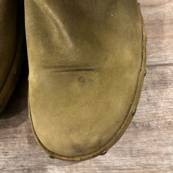 Merrell Luxe Knit Burnt Olive Clogs Size 8.5
Slip On Comfort Sandals Mule - Picture 11 of 14